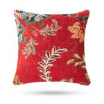 Hand-knotted 70-Year-Old Rug Cushion Cover